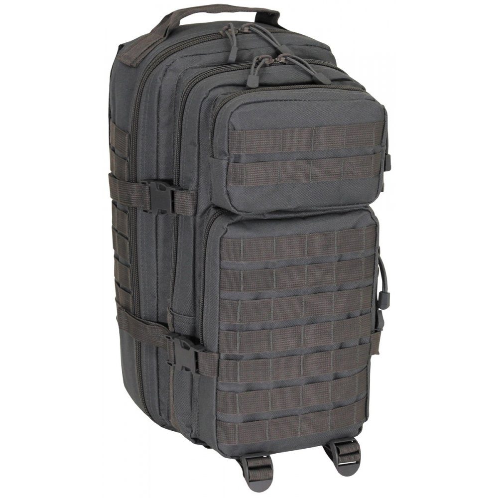 Basic, Rucksack, Wanderrucksack urban MFH grau (Packung) US I, Assault