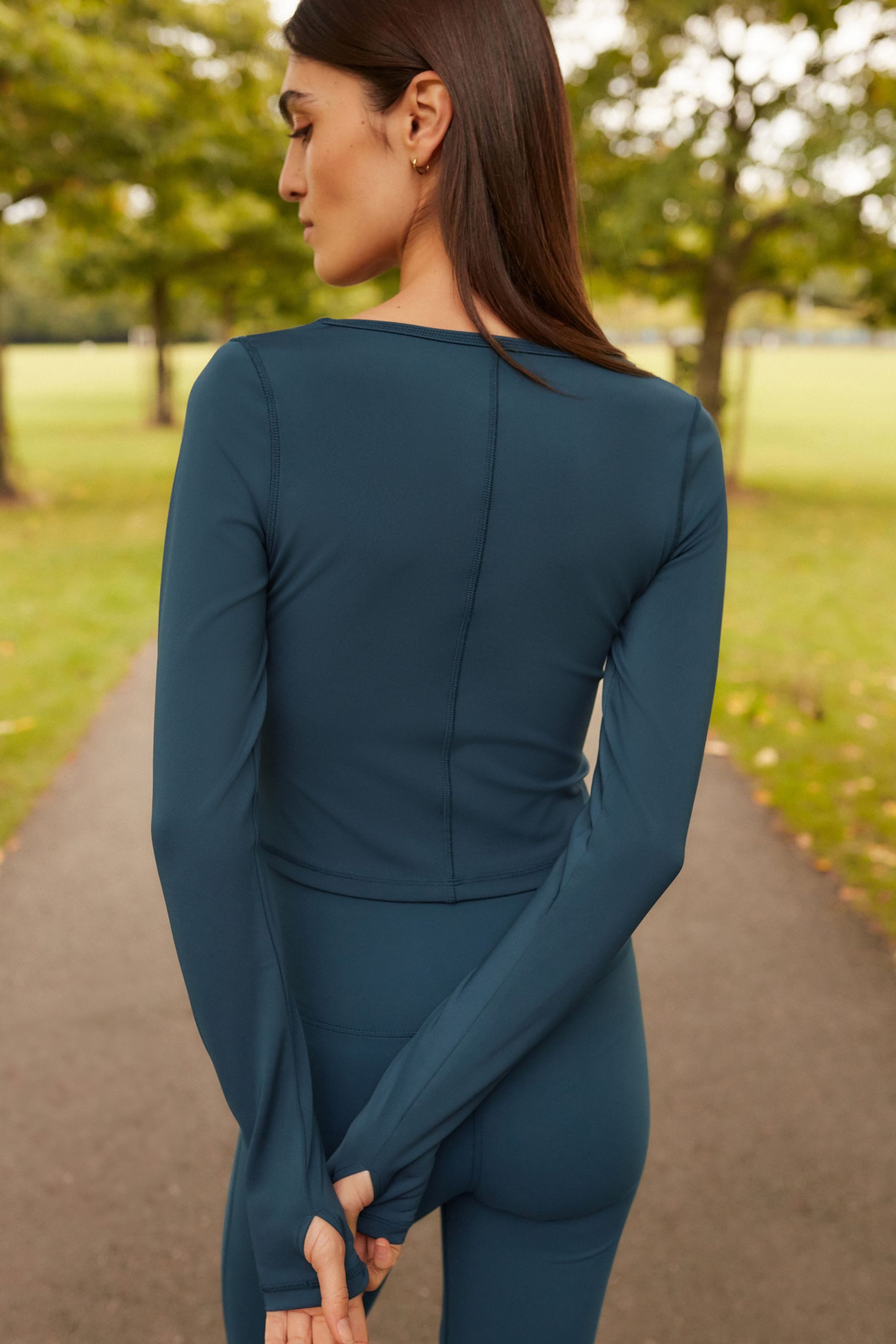 Next Funktionsshirt Active Langarm-Oberteil mit eckigem Ausschnitt (1-tlg) günstig online kaufen