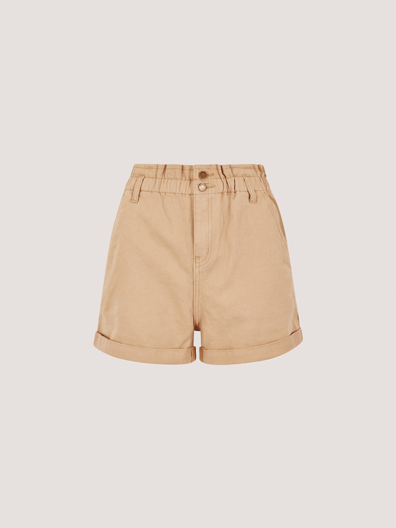 Apricot Shorts Turn-Up Jeans (1-tlg) mit Gummibund
