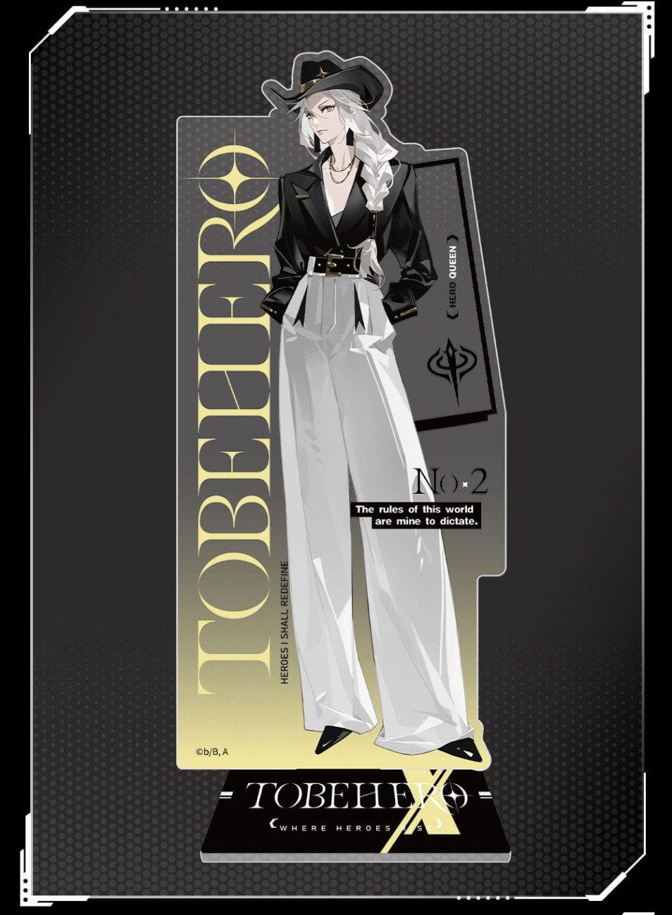 Sakami Merchandise Merchandise-Figur To Be Hero X Acryl-Aufsteller Hero Show Series Queen 17 cm