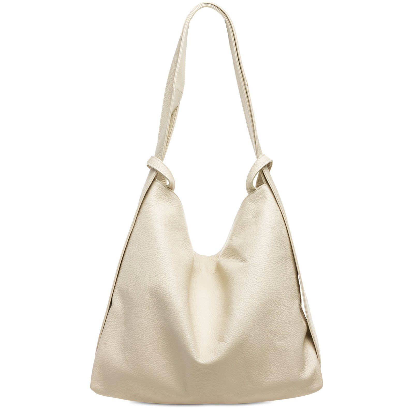 Caspar Schultertasche TL786 Damen Leder 2 günstig online kaufen