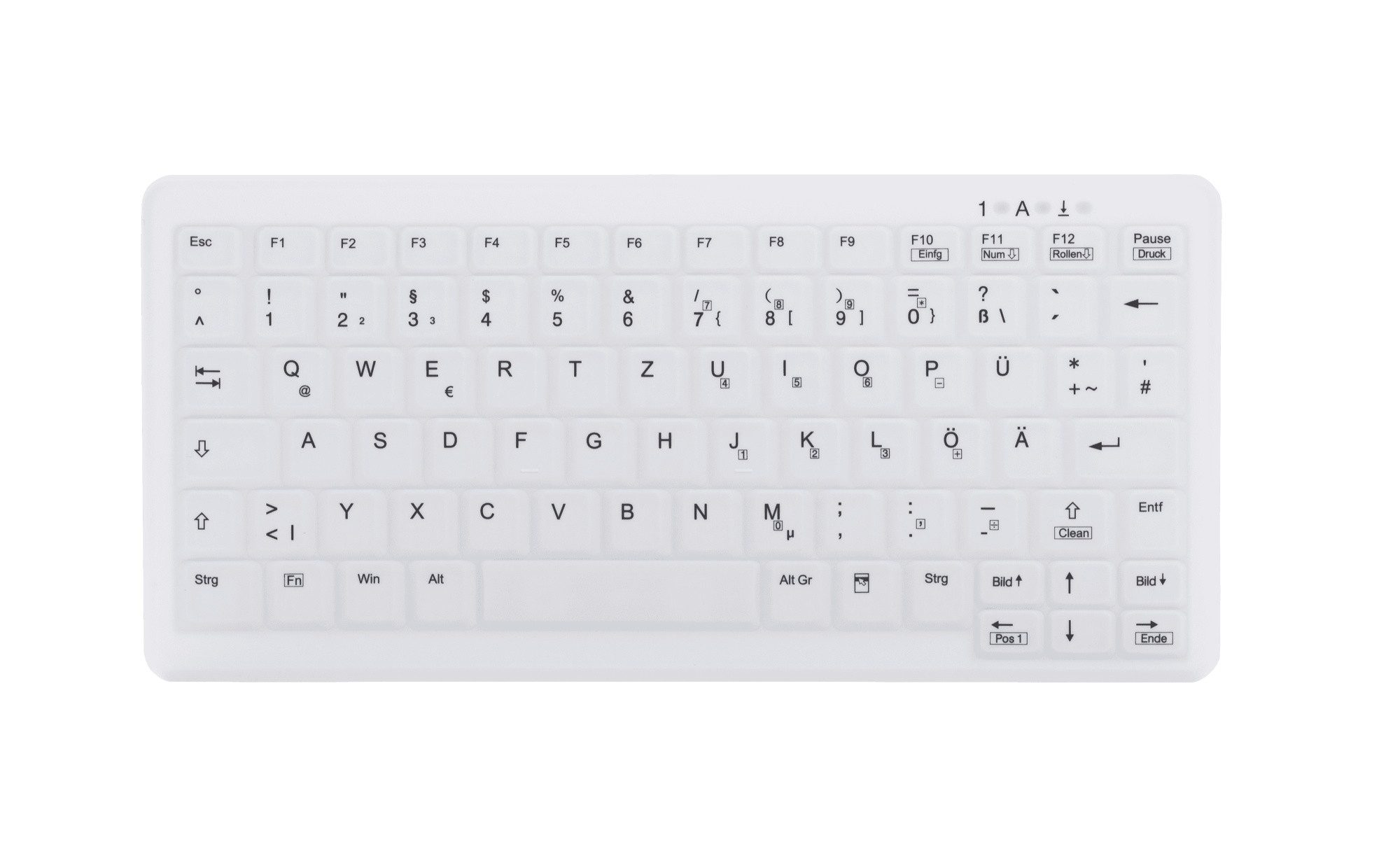 contour AK-C4110F-U1-W/GE USB-Tastatur