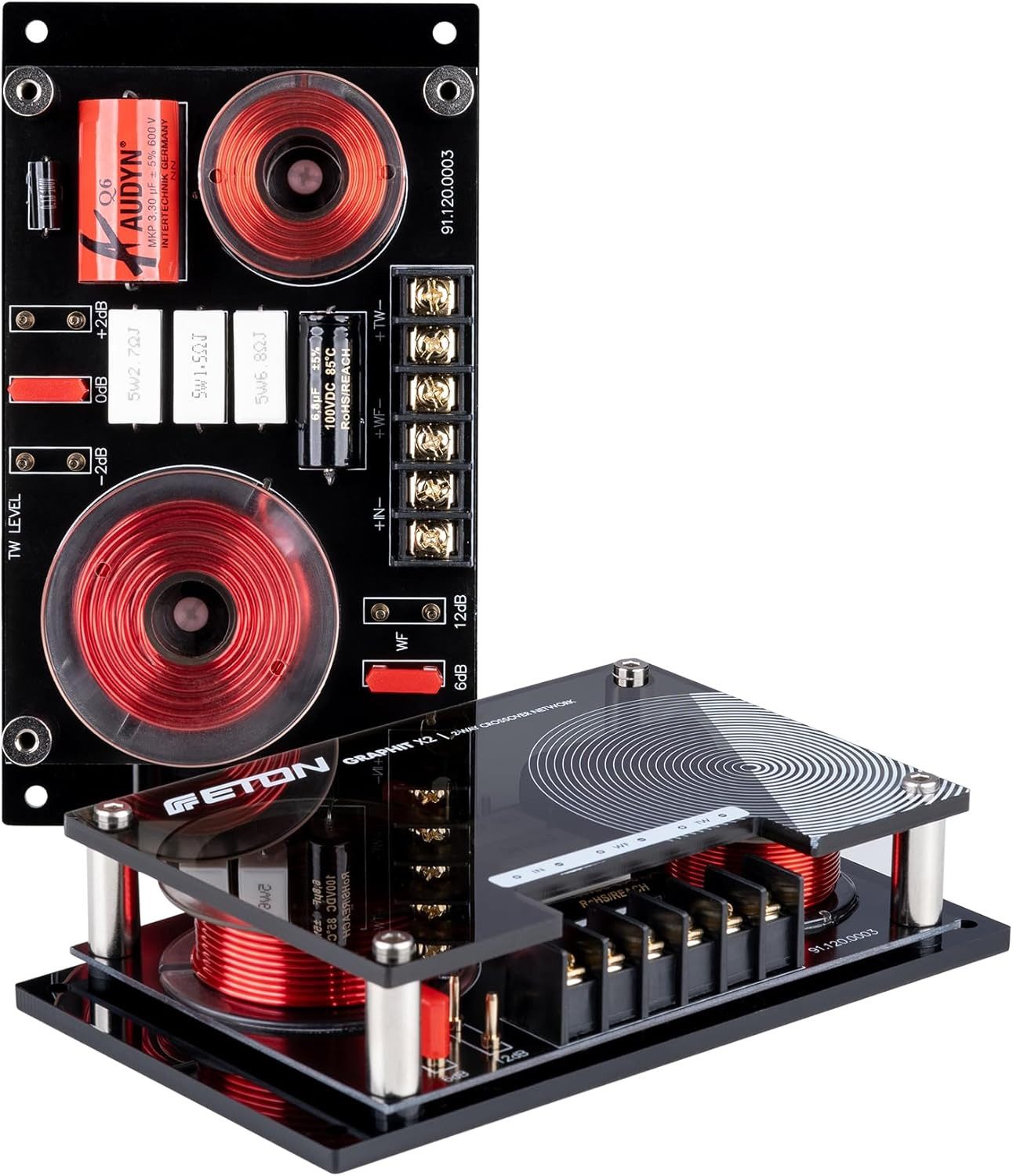 Eton ETON GRAPHIT 2-Wege Weiche Tiefpass und Hochpass Auto-Lautsprecher