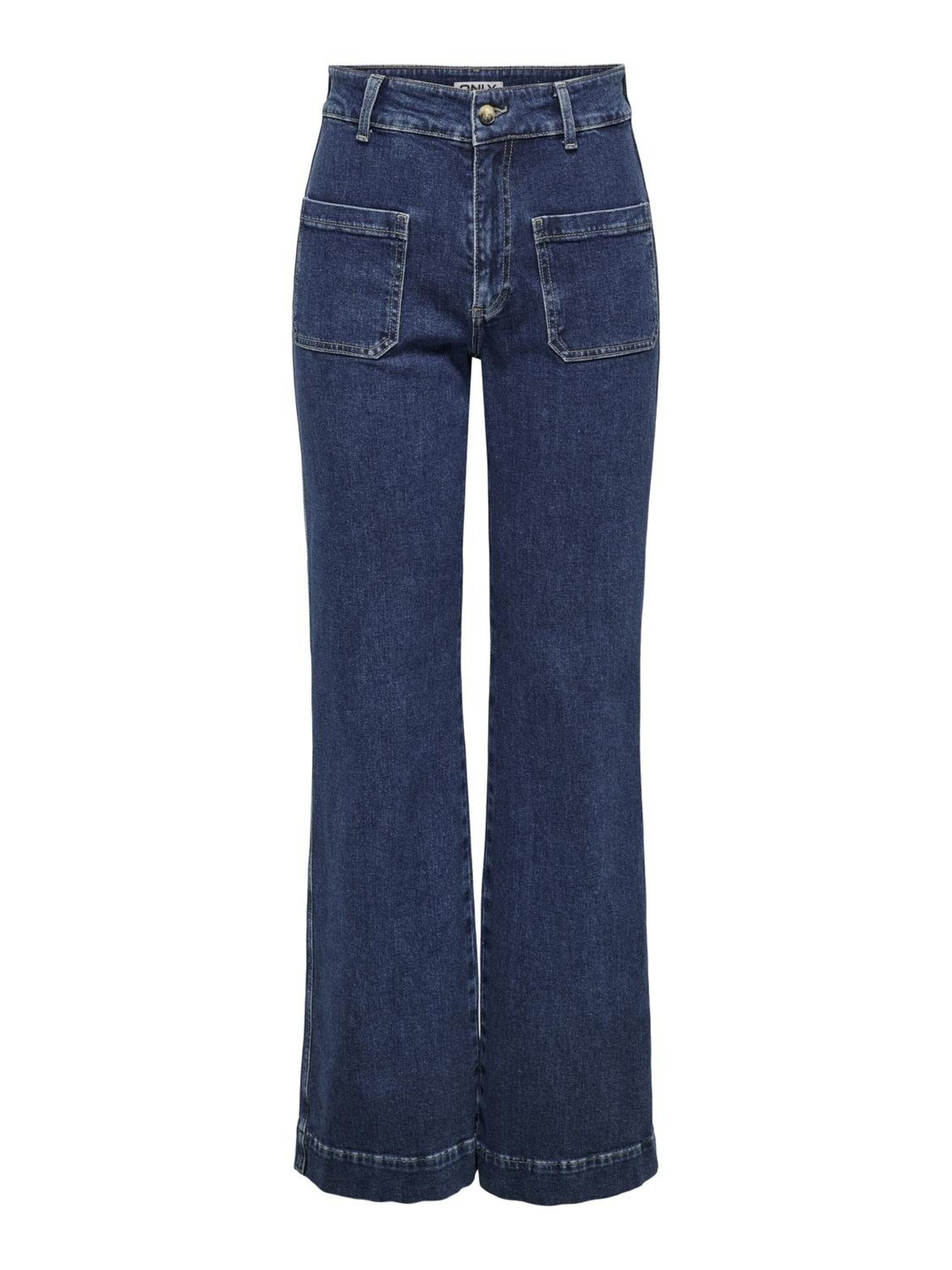 ONLY Weite Jeans ONLJuicy (1-tlg) Plain/ohne Details günstig online kaufen
