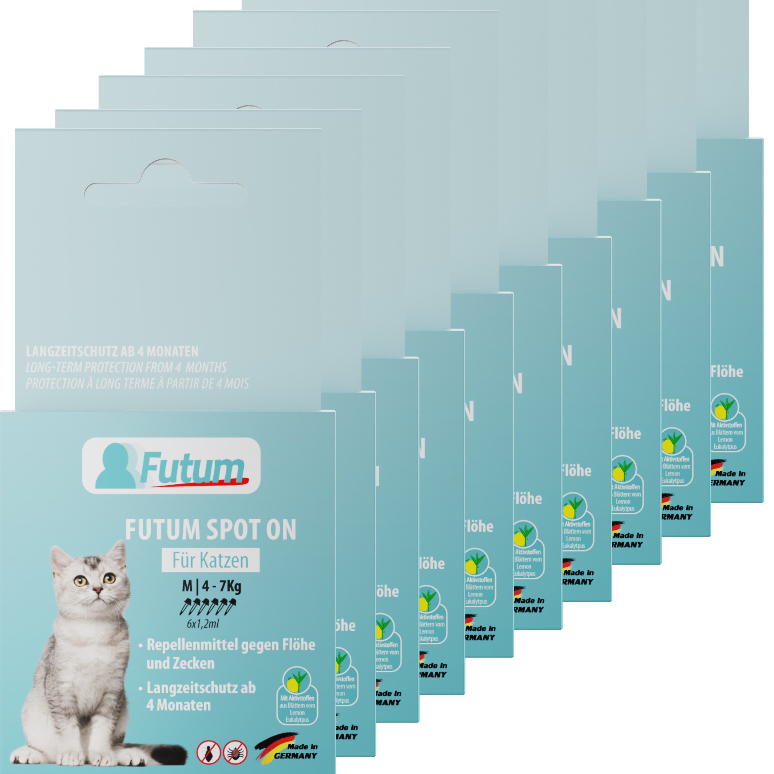 Zeckenschutzmittel Spot on für Katzen