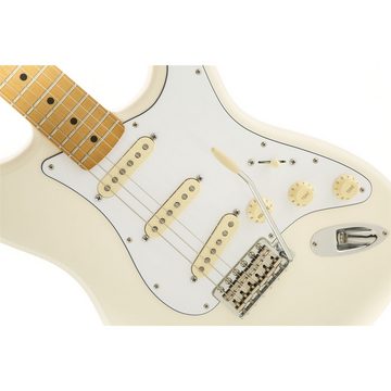Fender E-Gitarre, Jimi Hendrix Stratocaster Olympic White, Jimi Hendrix Stratocaster Olympic White - E-Gitarre