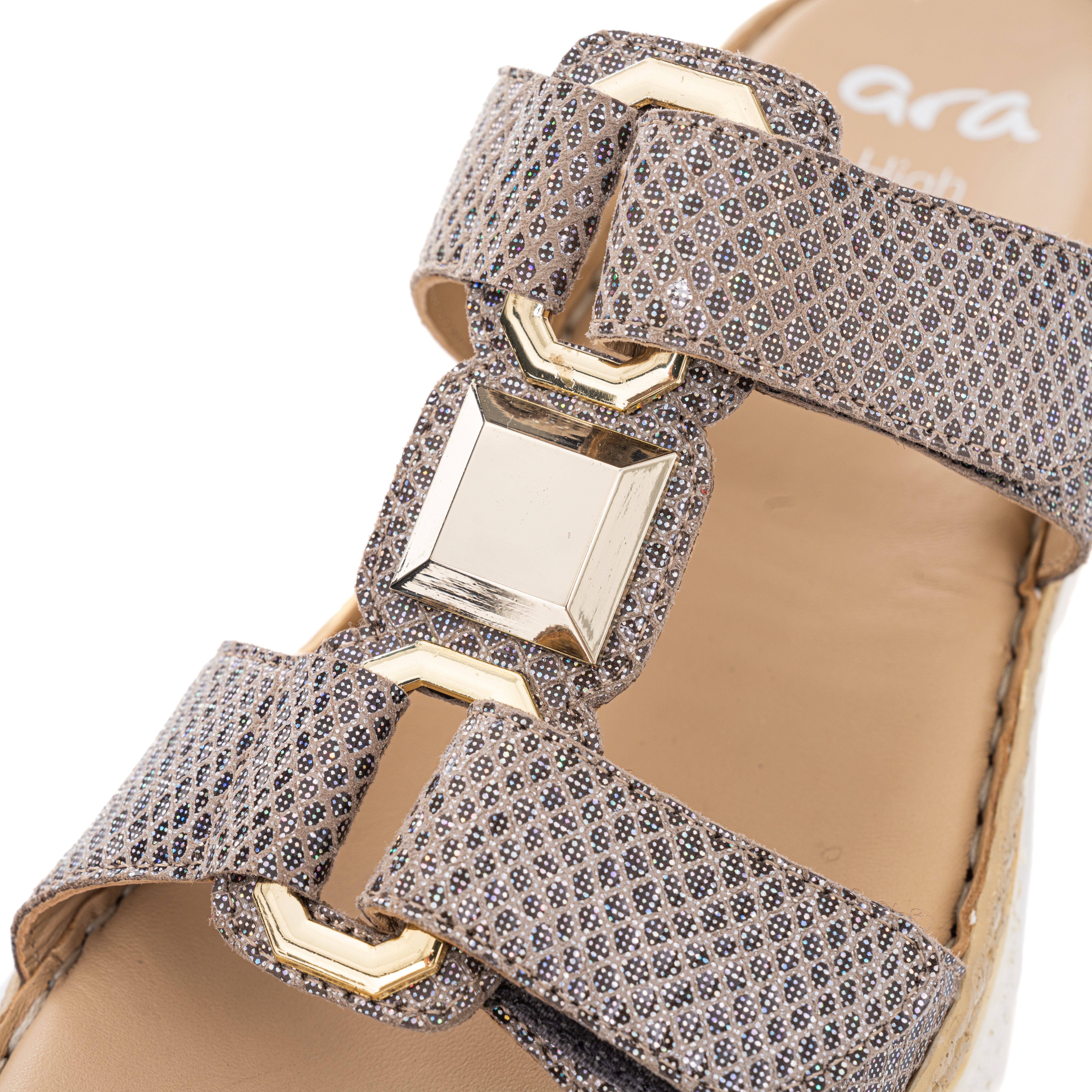Ara CAPRI Pantolette, Plateau, Sandale, Sommerschuh in Weite G (weit)