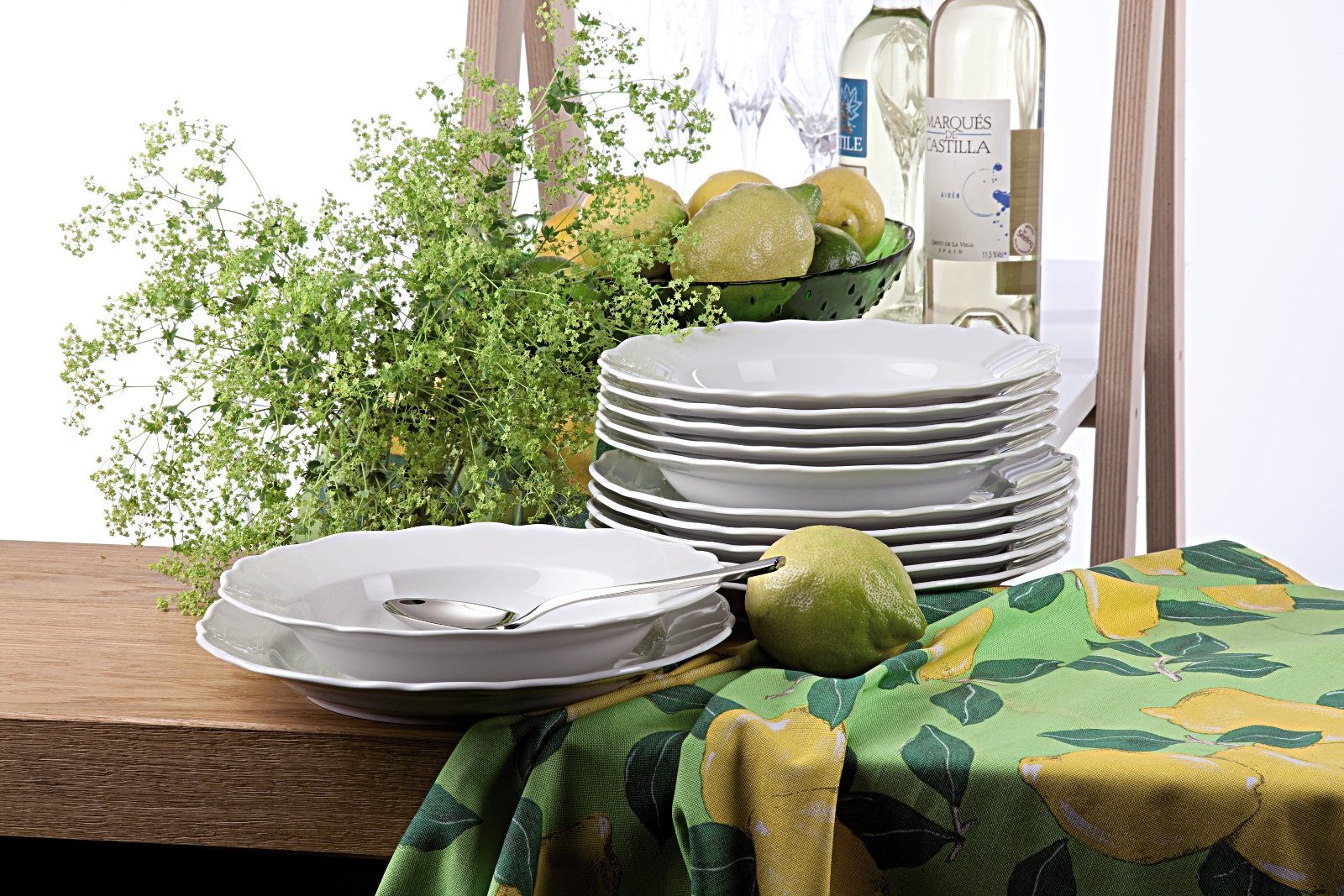 Hutschenreuther Zuckerdose Maria Theresia Weiss Zuckerdose 6 Personen, Porzellan