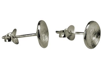 SILBERMOOS Paar Ohrstecker Ohrstecker "Kleine Schale", 925 Sterling Silber