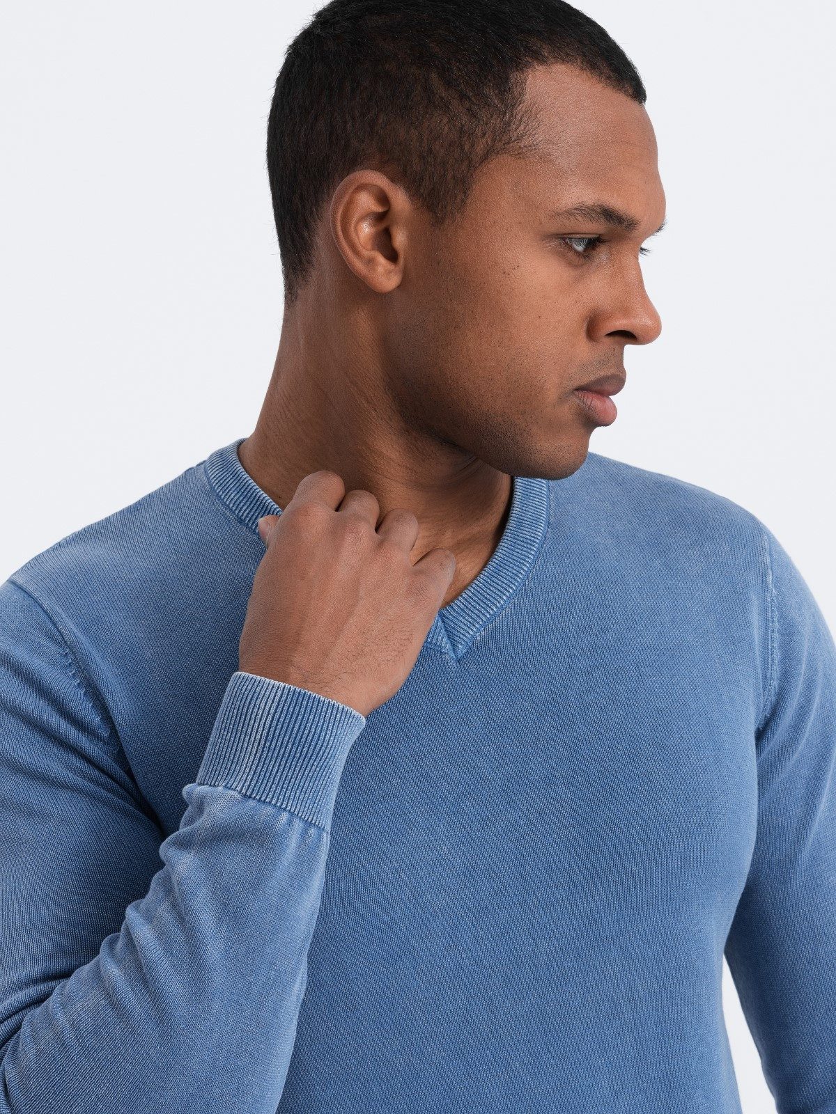 OMBRE V-Ausschnitt-Pullover Pullover für Männer mit günstig online kaufen