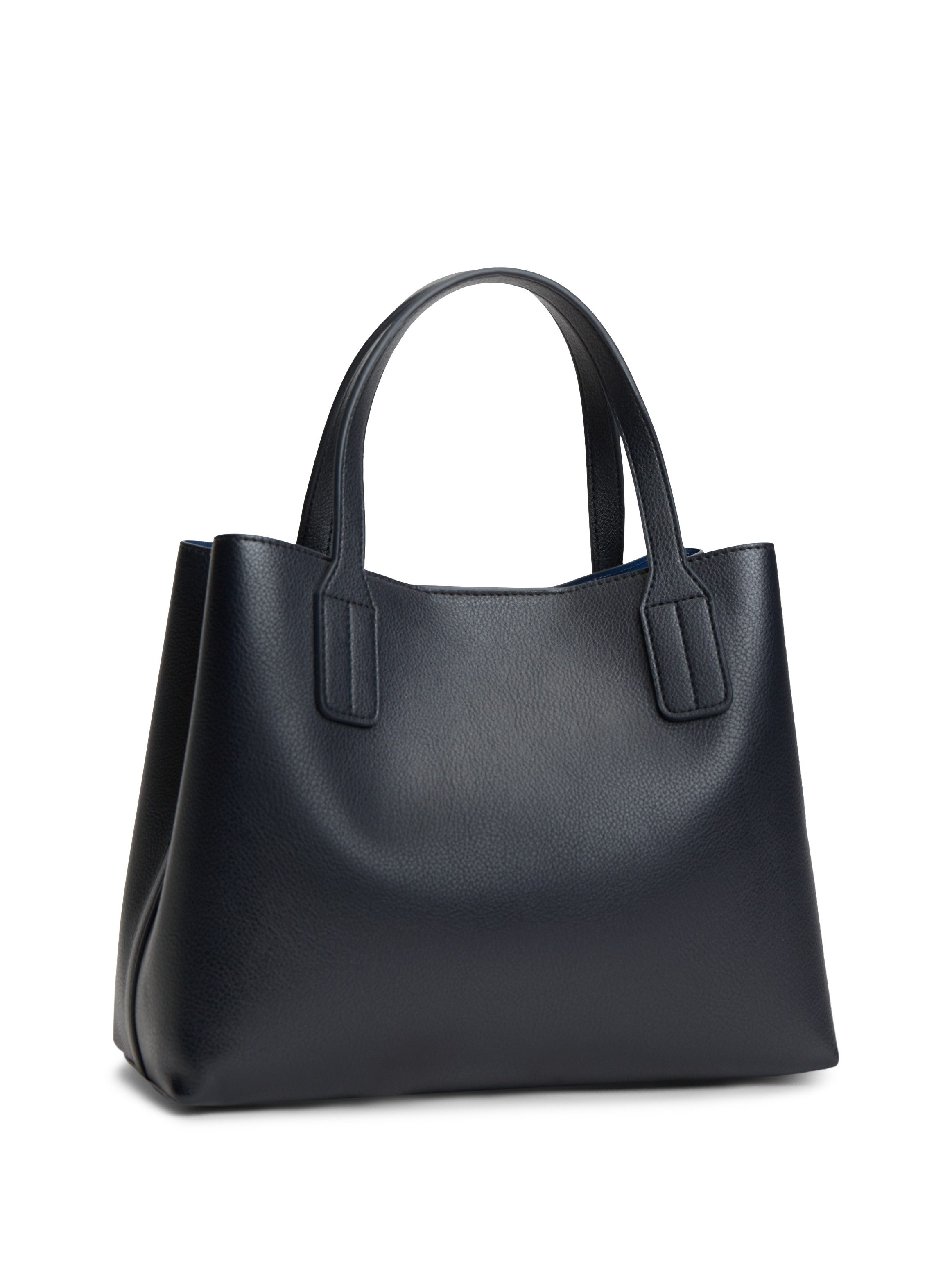 Tommy Hilfiger Henkeltasche TH ICON MINI SATCHEL (Set, Abnehmbares Reißverschluss-Täschchen), Damen Tragetaschem Umhängetasche mit abnehmbarem RV-Täschchen