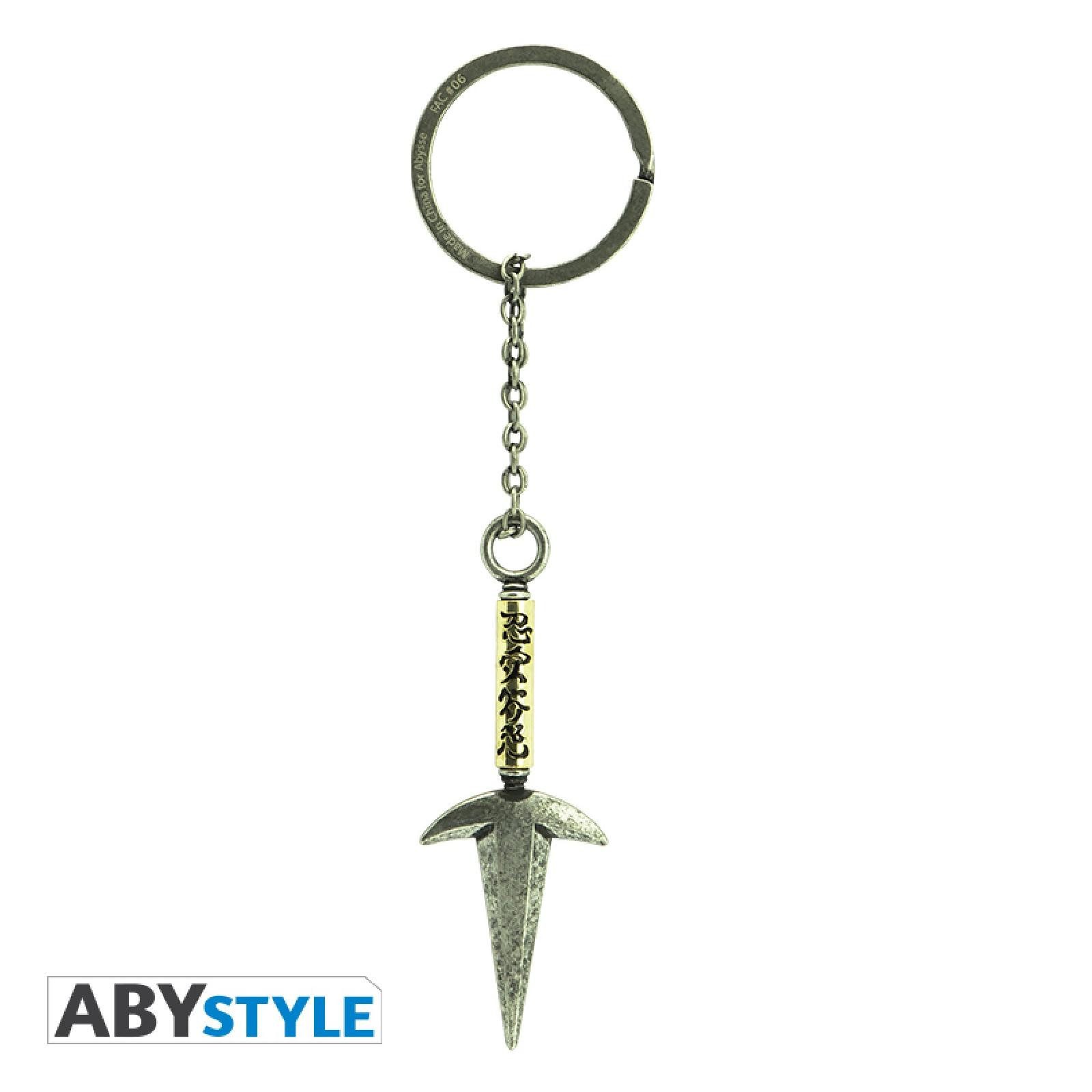 ABYstyle Schlüsselanhänger NARUTO SHIPPUDEN - Schlüsselanhänger 3D Hokage 4th´s Kunaï