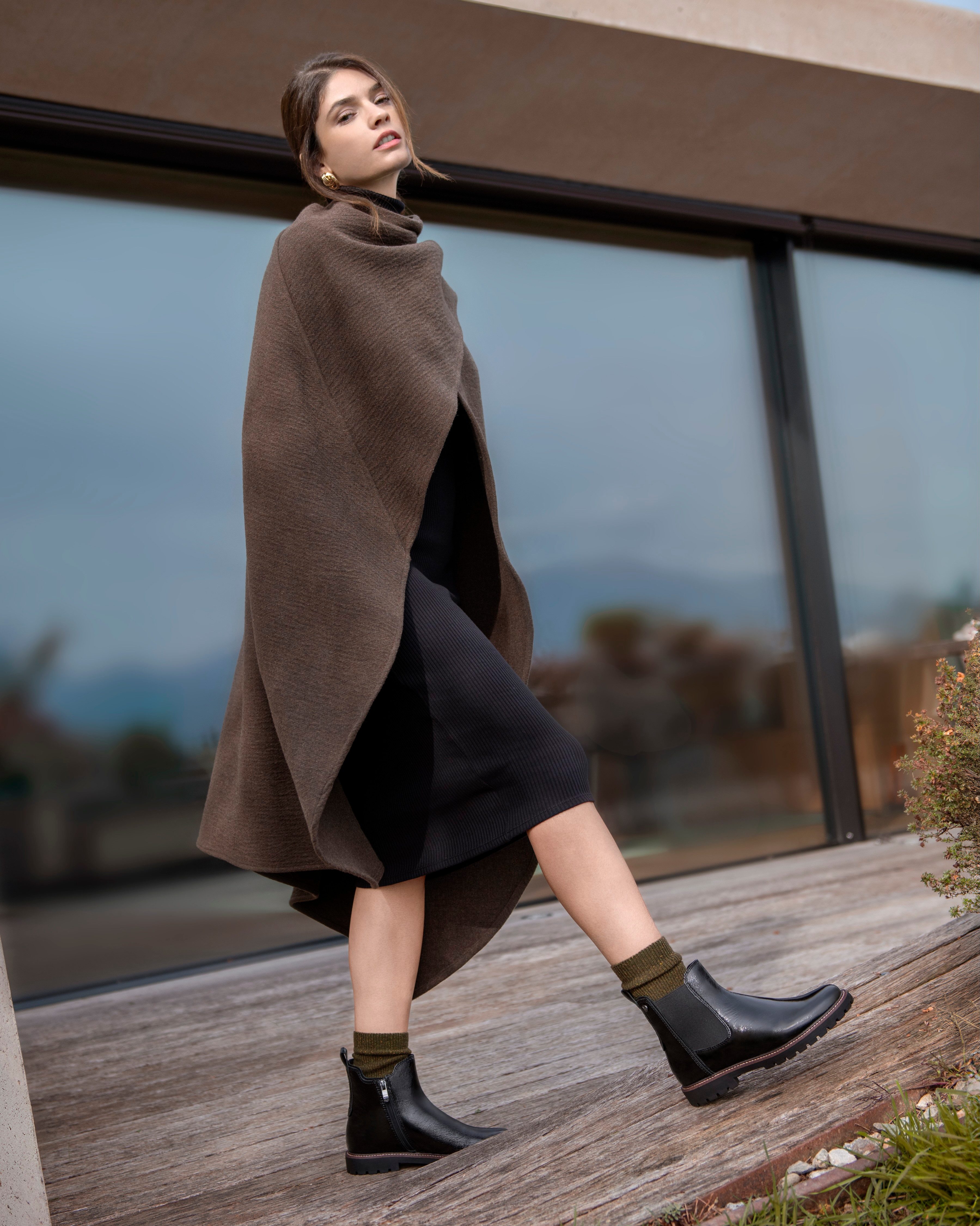 Caprice Chelseaboots, Blockabsatz, Businessschuh in Used Optik günstig online kaufen