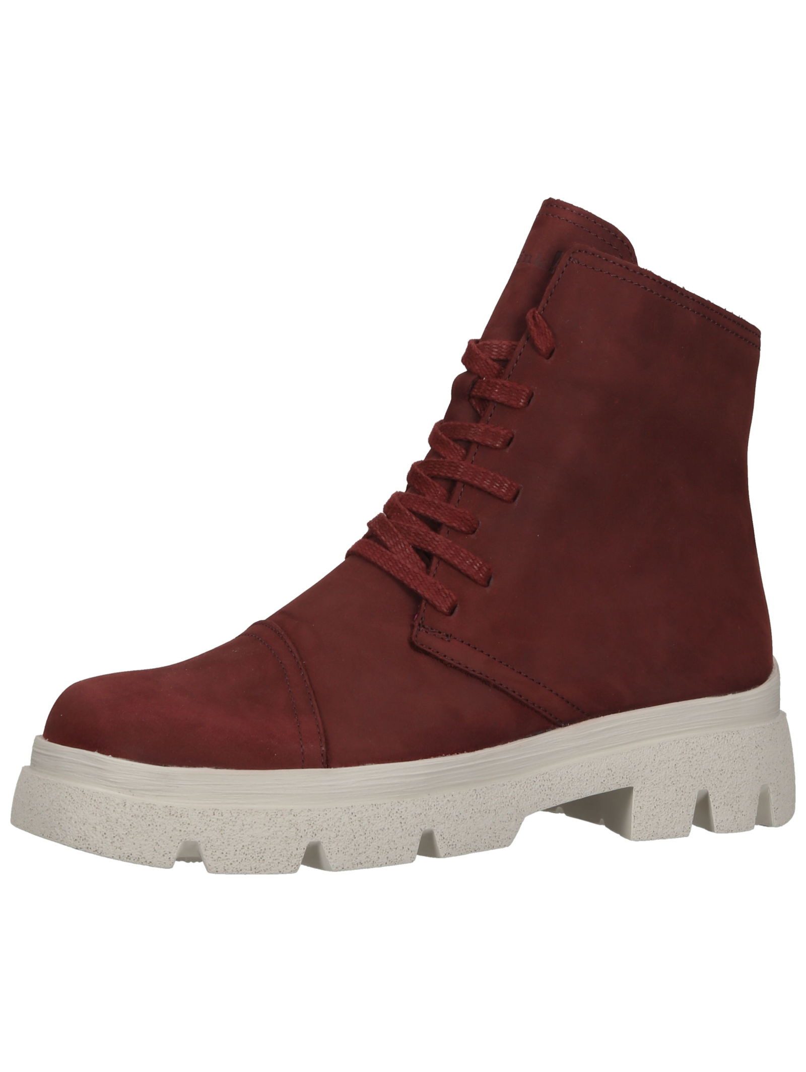 Think! Think! Stiefelette Nubukleder Schnürstiefelette