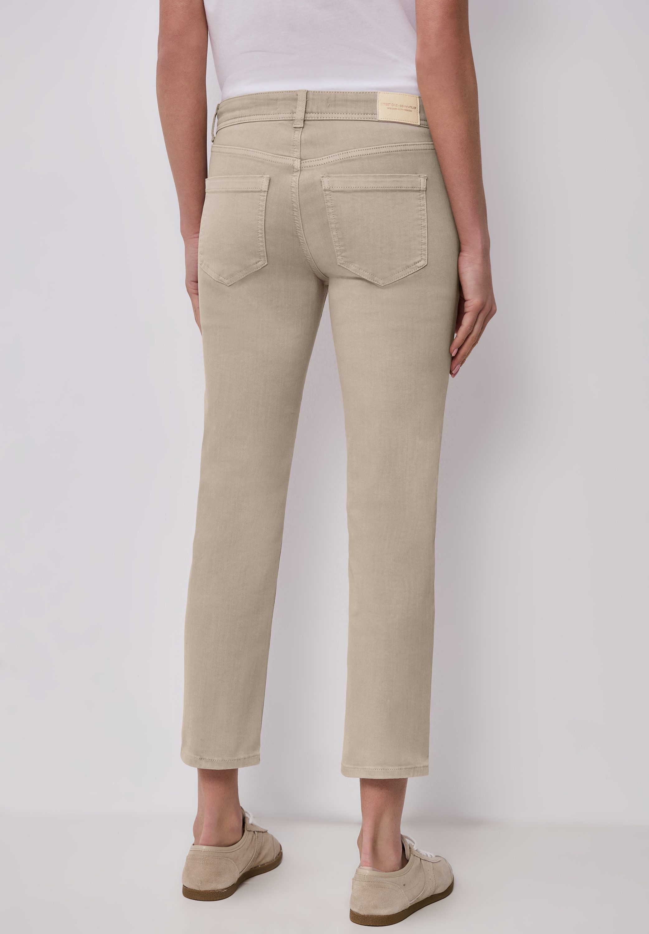 STREET ONE Slim-fit-Jeans Middle Waist