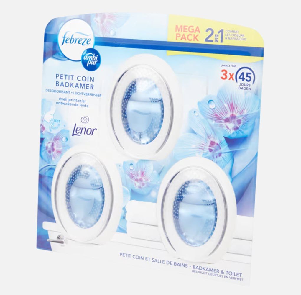 Febreze Raumduft Febreze Ambi Pur Mega Pack 2in1 Luftererfrischer 3 Stück (3-St)
