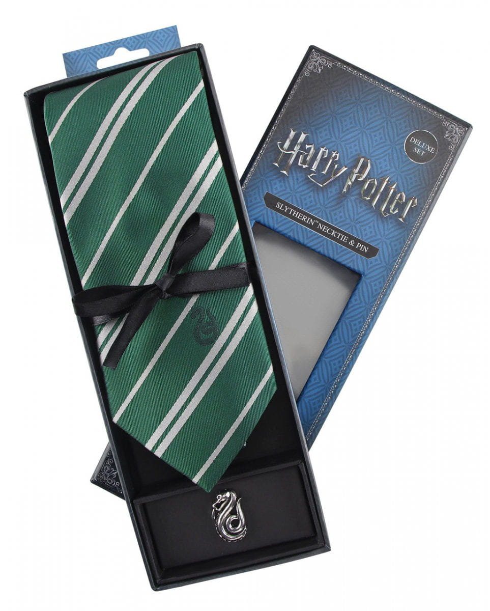 Metamorph Horror-Shop Dekofigur Original Pin mit Potter Slytherin Harry Krawatte a