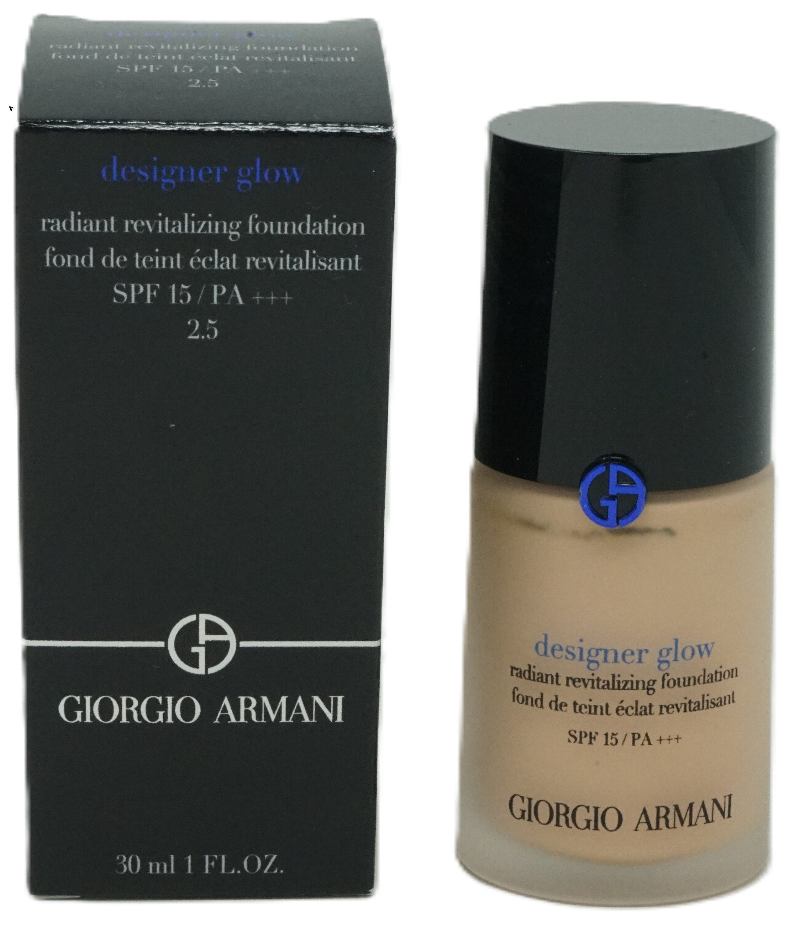 Giorgio Armani Foundation Giorgio Armani designer glow revitalizing foundation SPF 15 30 ml 2,5