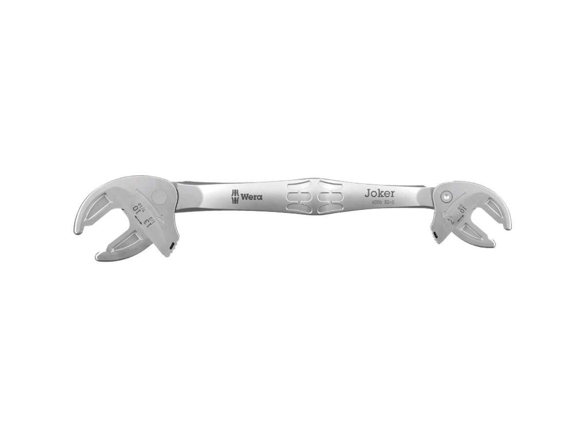 Wera Maulschlüssel 6006 Joker XS/S Selbstjustierender, 30° Rückschwenkwinkel, Hebelmechanismus, mechanise Ratschenfunktion