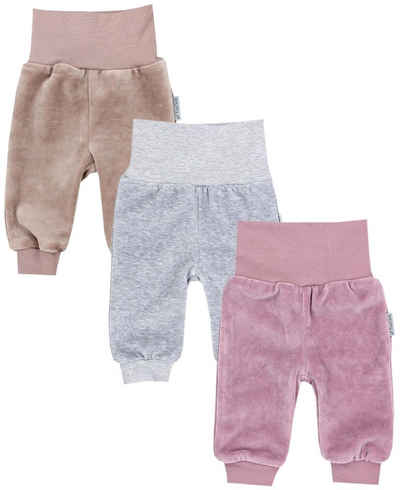 TupTam Sweathose TupTam Baby Mädchen Nicki Hose Jogginghose 3er Pack