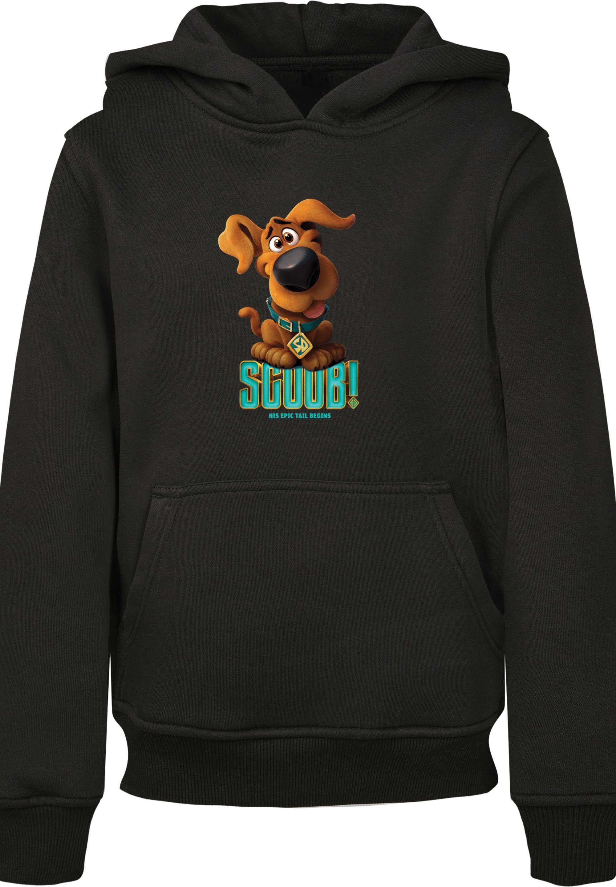 F4NT4STIC Hoodie Kinder Scooby Doo Puppy Scooby with Basic Kids Hoody (1-tlg) schwarz | 