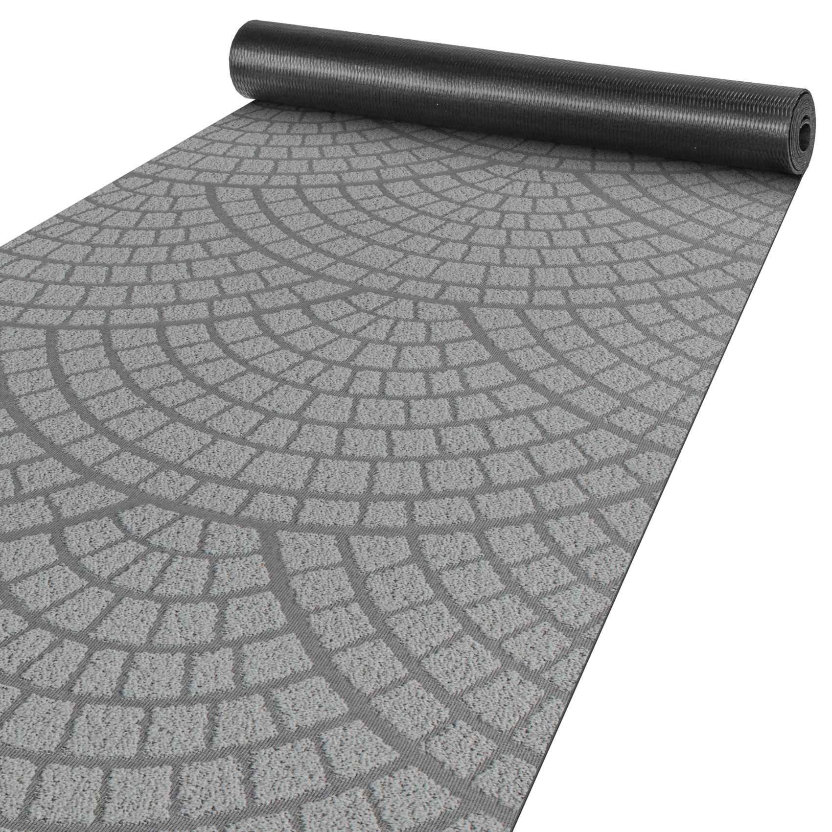 ANRO Küchenläufer Teppichläufer DAVIS Velours Läufer, Eckig, Höhe: 3 mm, Ve günstig online kaufen