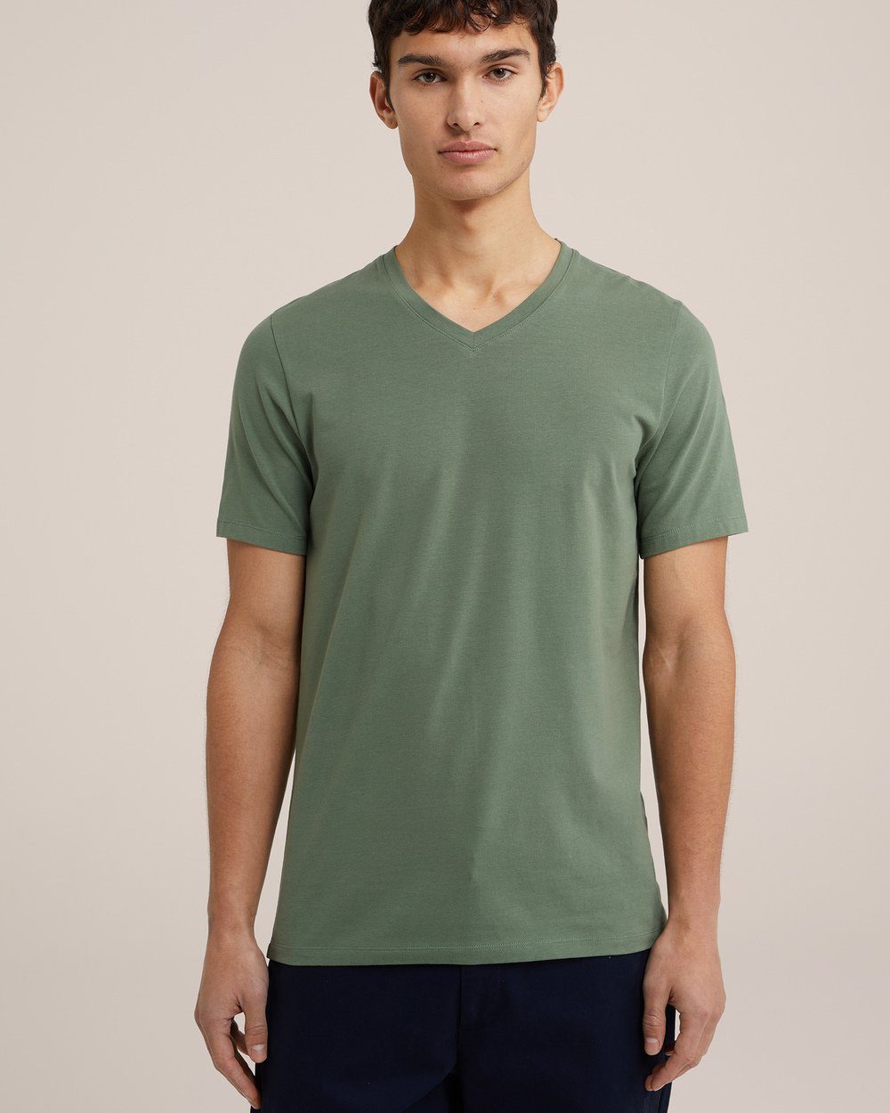 Moosgrün WE T-Shirt (1-tlg) Fashion
