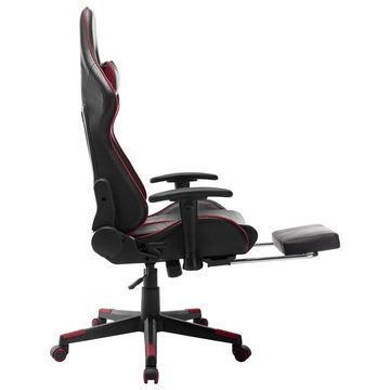 möbelando Gaming-Stuhl 3006523 (LxBxH: 61x67x133 cm), in Schwarz und Weinrot