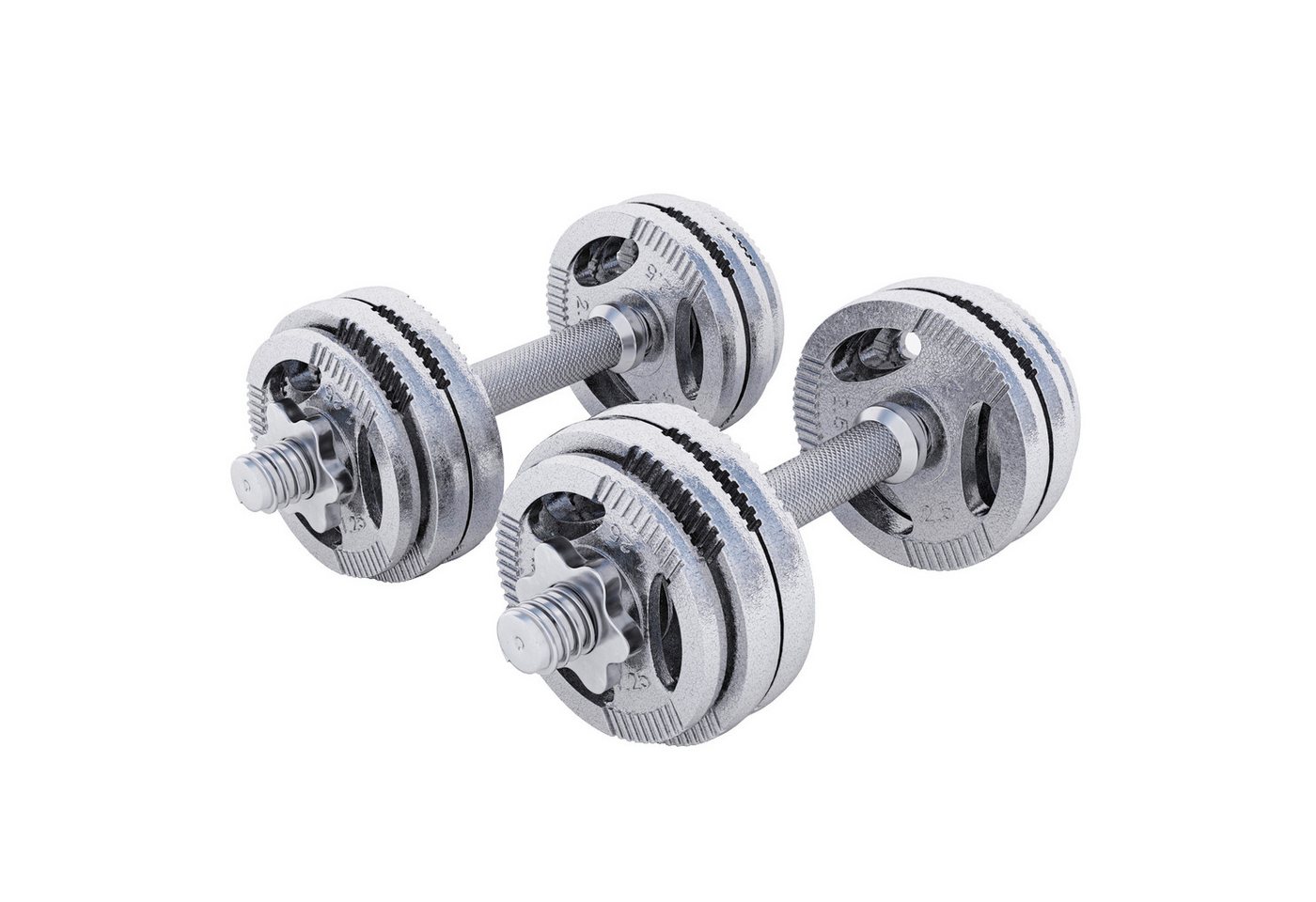 GORILLA SPORTS Kurzhantel Kurzhantelset Gusseisen Gripper 30 kg