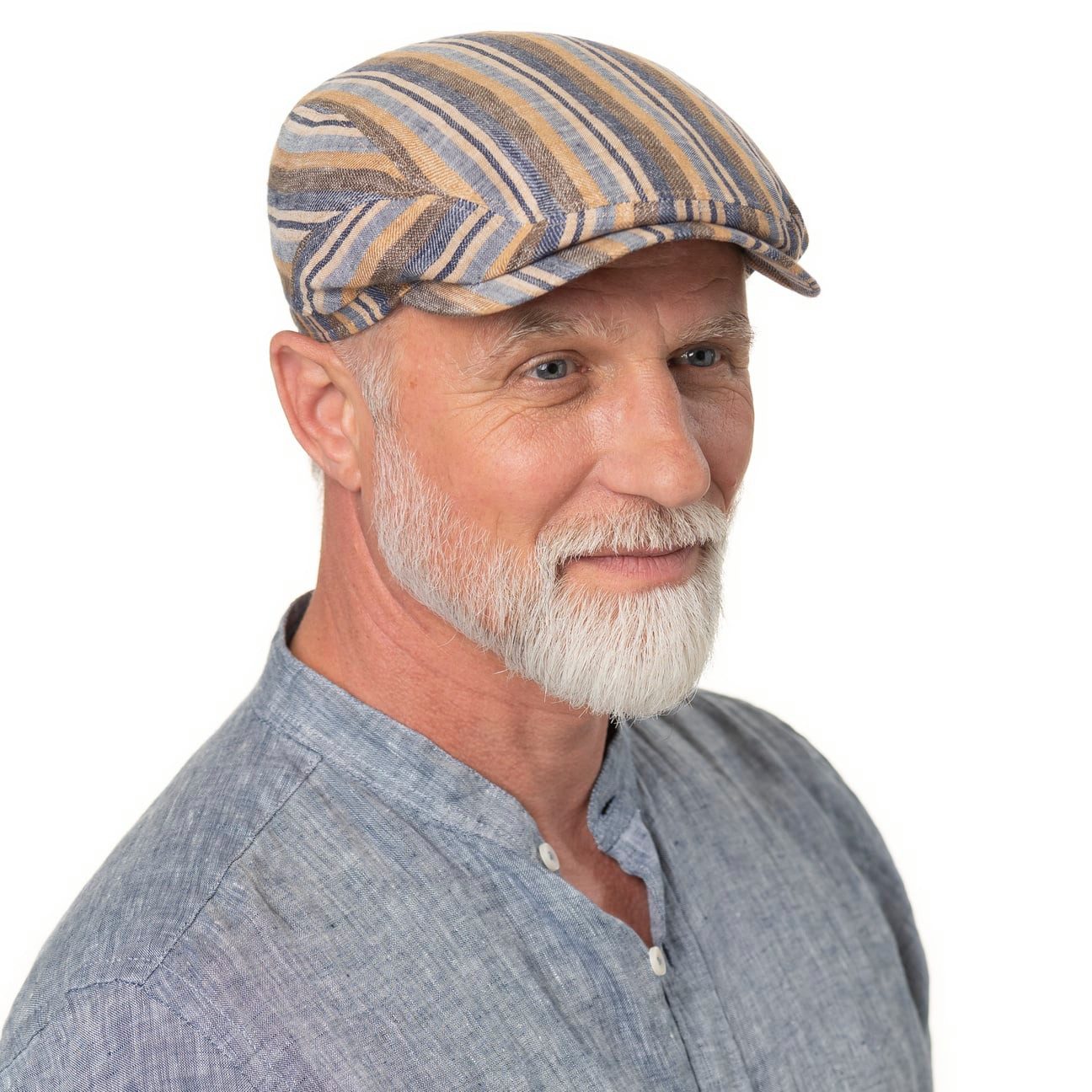 Stetson Flat Cap (1-St) Schirmmütze mit Schirm, Made in the EU