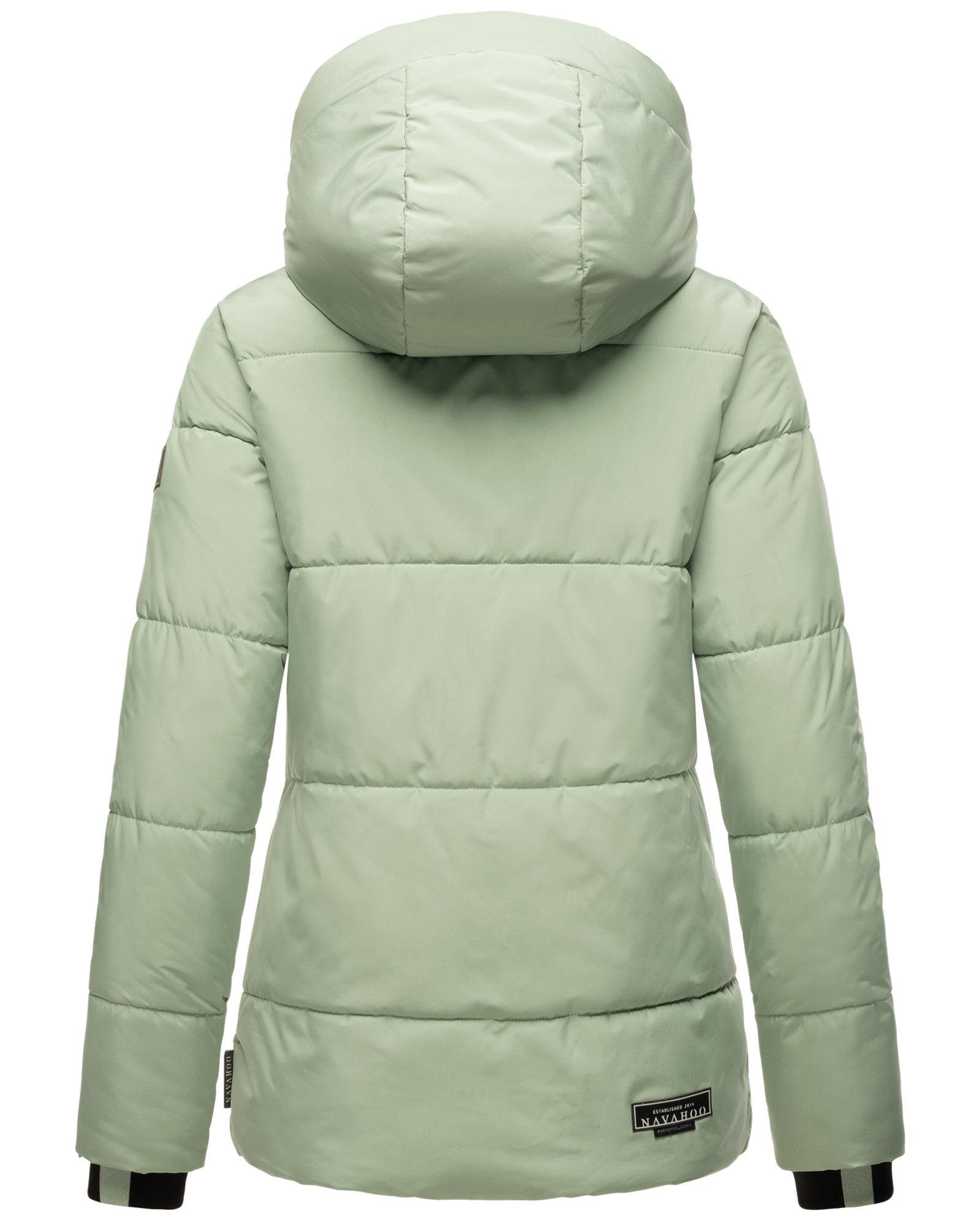 Navahoo Steppjacke Sag ja XIV Warme gesteppte Winterjacke mit Kapuze