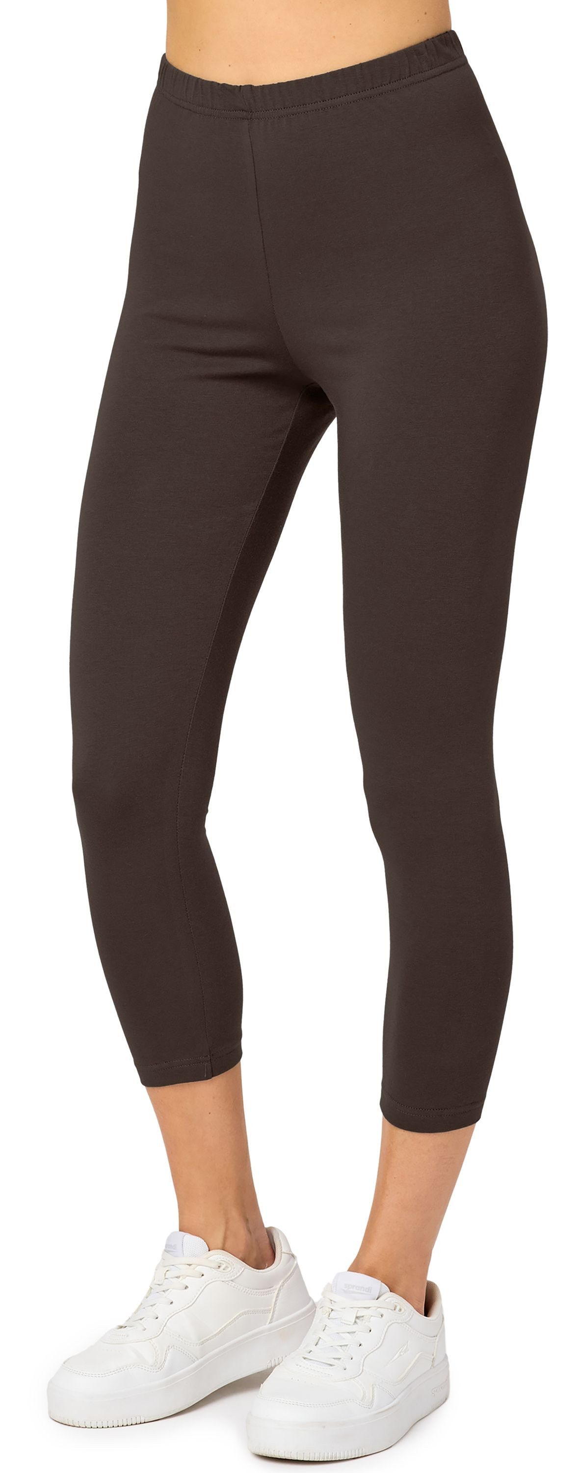 Merry Style Leggings Caprihose Damen 3/4 Hose MS10-199 (1-tlg) aus Baumwoll günstig online kaufen