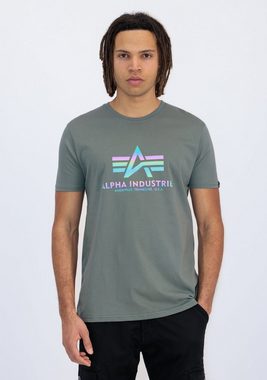 Alpha Industries T-Shirt ALPHA INDUSTRIES Men - T-Shirts Basic T Rainbow Ref.