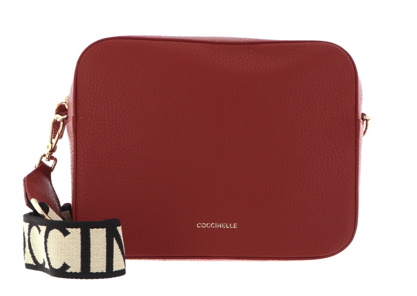 COCCINELLE Umhängetasche Crossover Bag, aus echtem Rindsleder