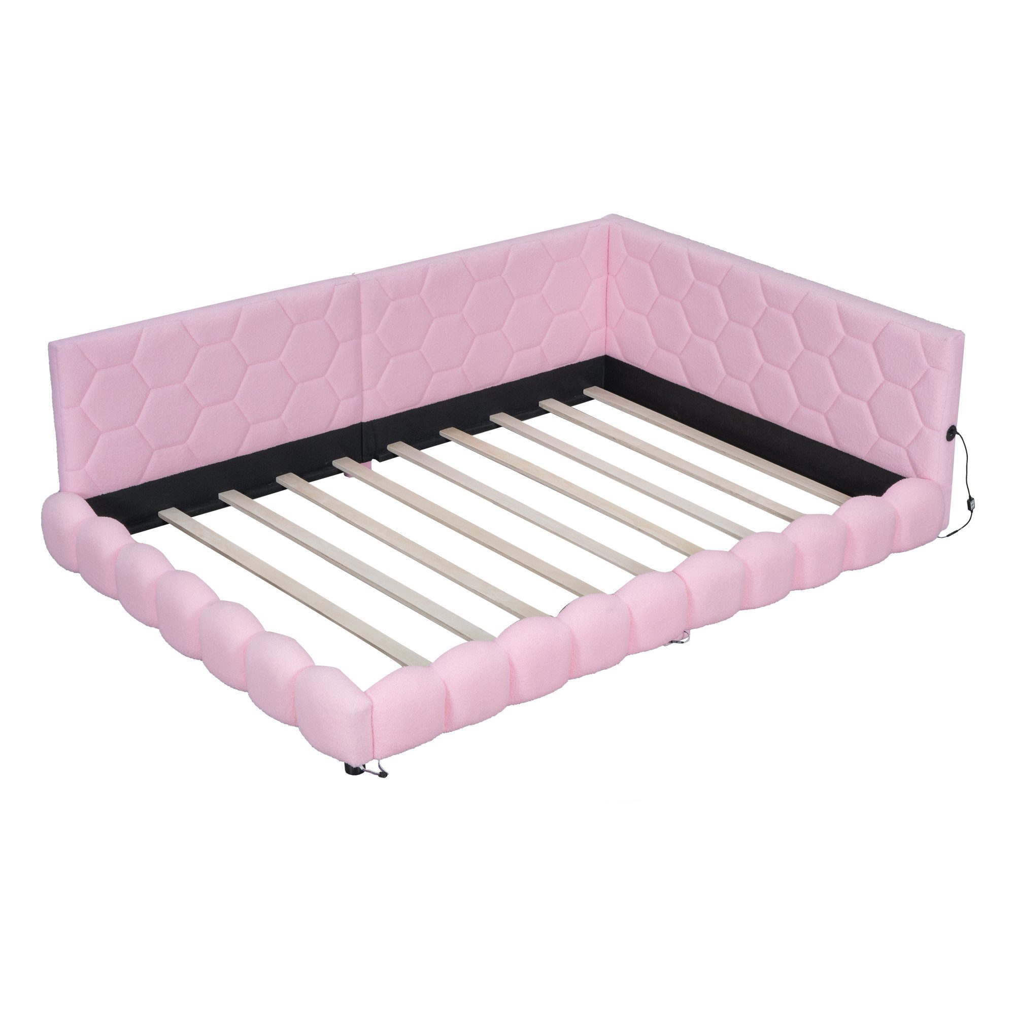 OKWISH Schlafsofa Modernes Daybett Kinderbett Funktionsbett Polsterbett Dop günstig online kaufen