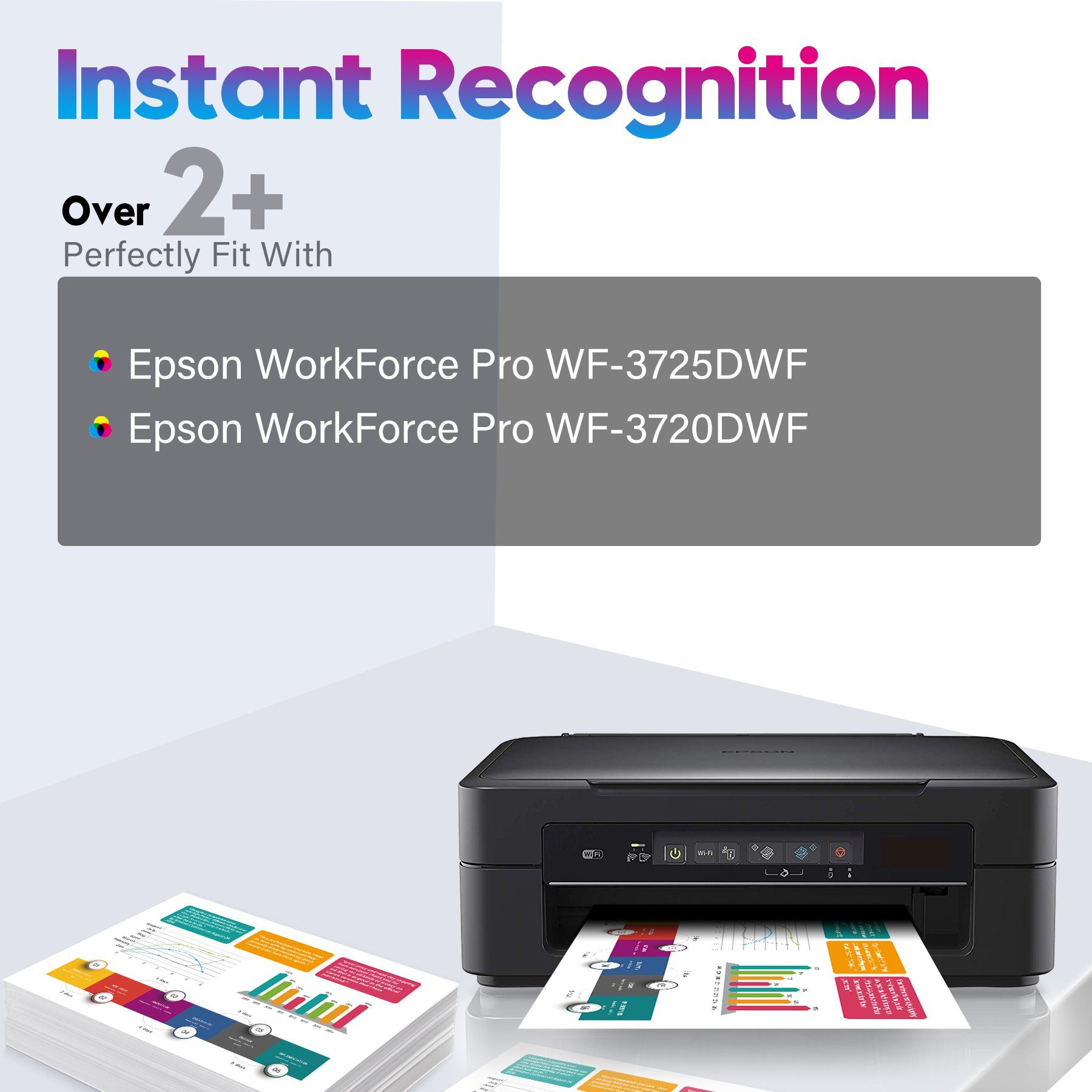 ONLYU für EPSON 34 WF-3720 DWF XL WF3725 WF-3725 34XL Tintenpatrone