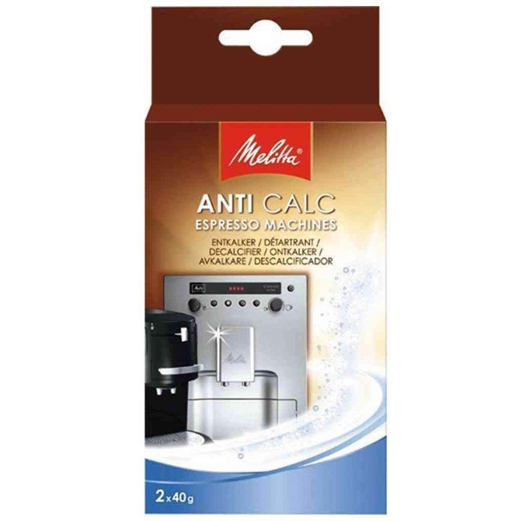 Melitta Wasserfilter AntiCalc EspressoMachines (2x40g)