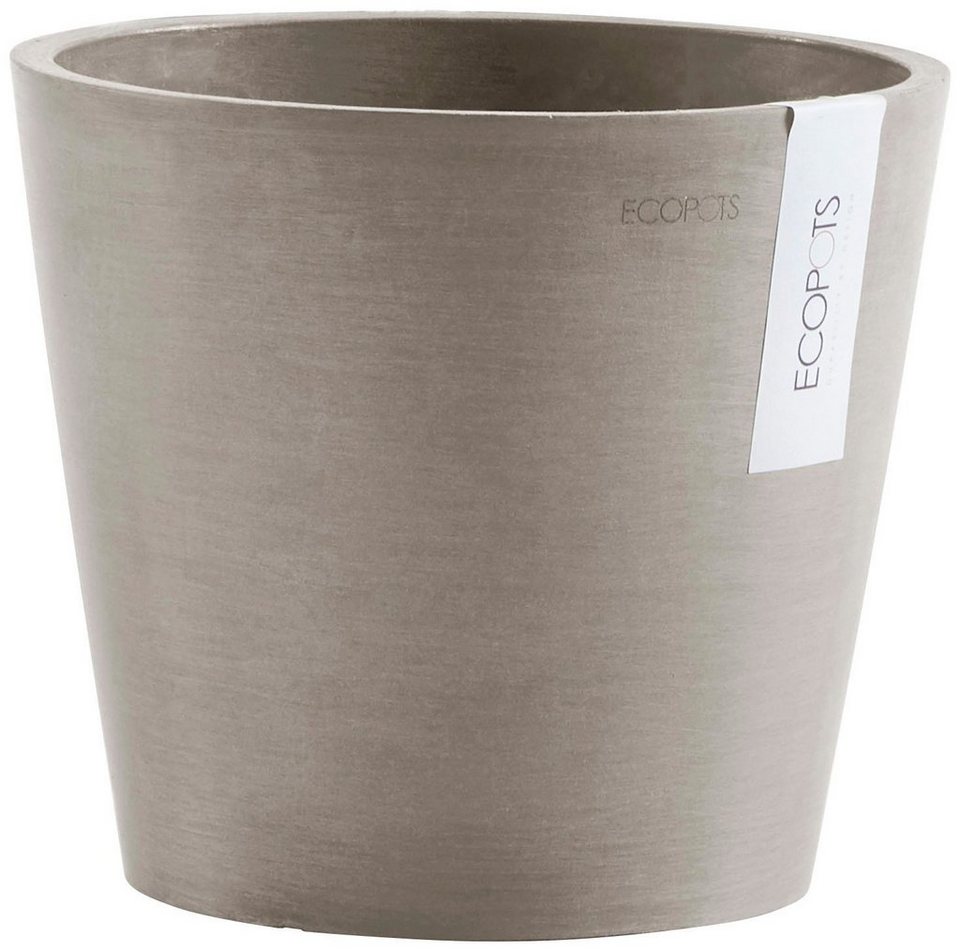 ECOPOTS Blumentopf Amsterdam, ØxH: 20x17,5 cm, CO²-neutrales Produkt