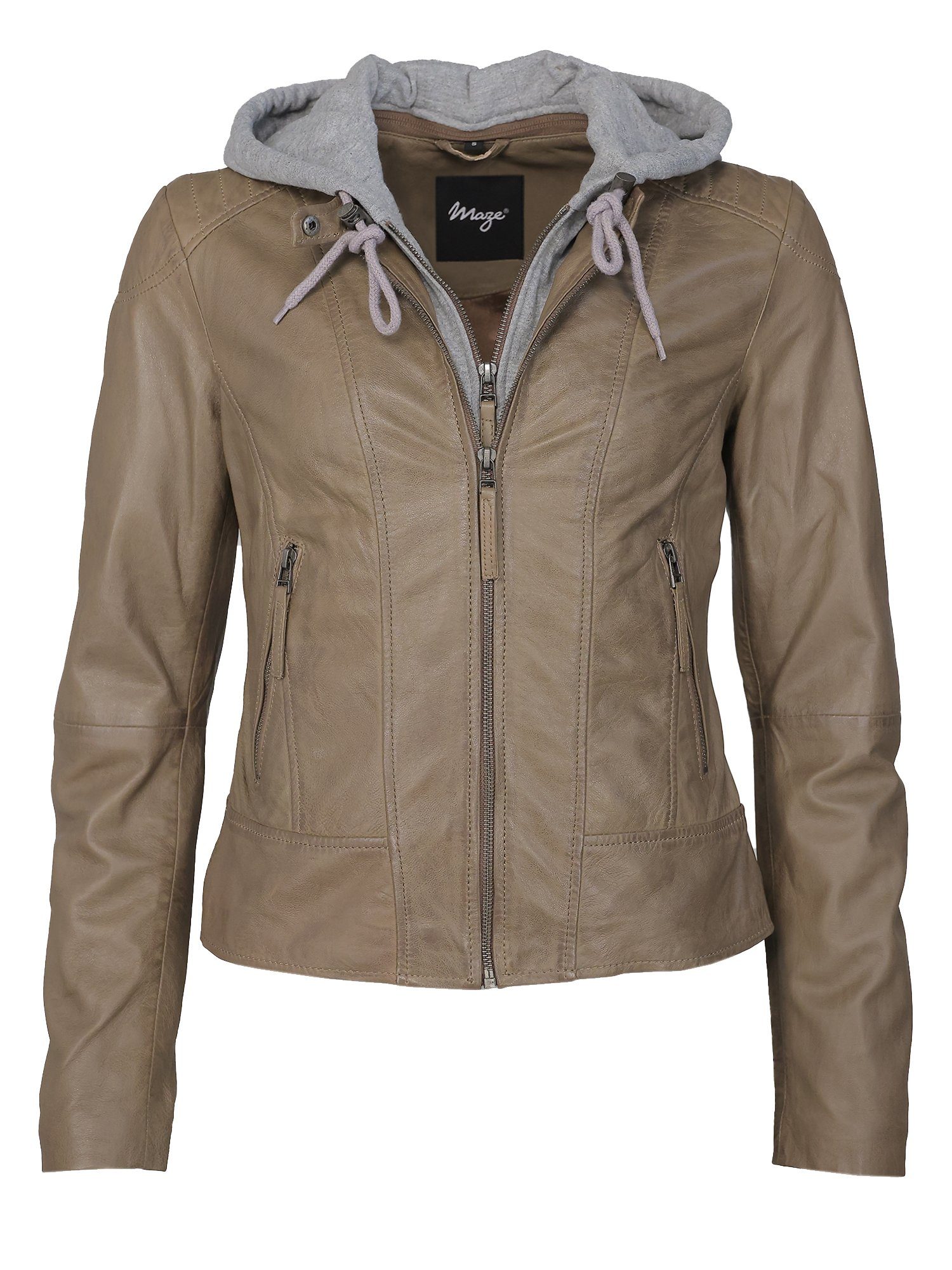 Maze Lederjacke 42021133 mud | Übergangsjacken