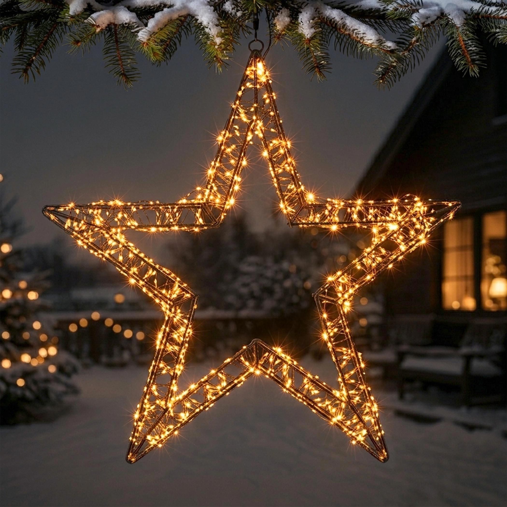 Schwarze Metall Weihnachtsdekoration online kaufen