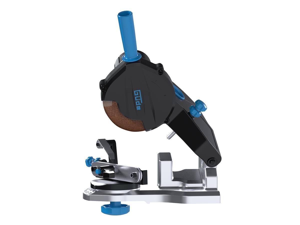 Güde Sägekettenschärfgerät GKS 108 L, (Set), 85 W, Schärfwinkel 2x35°, Tiefenbegrenzung, Brustwinkel: 50° - 90° – Bild 2 von 5