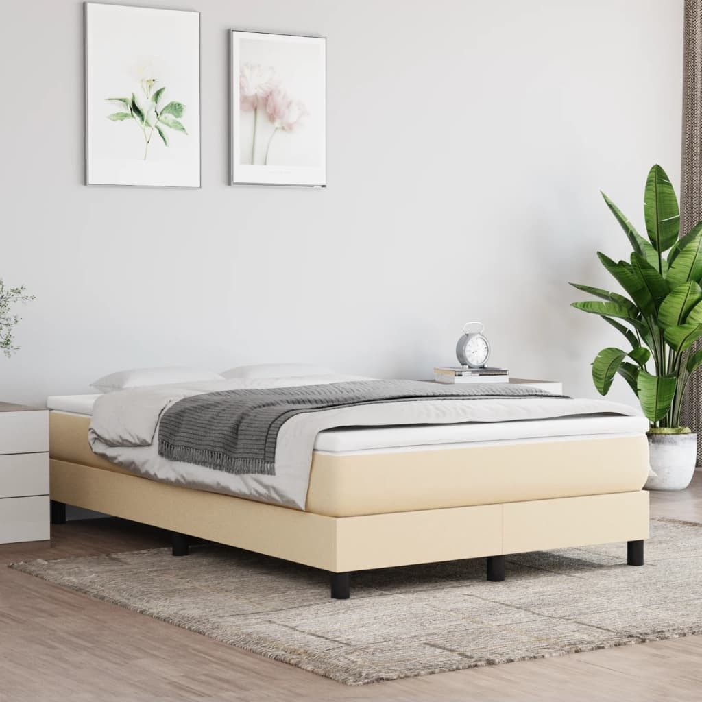 furnicato Bett Bettgestell ohne Matratze Creme günstig online kaufen