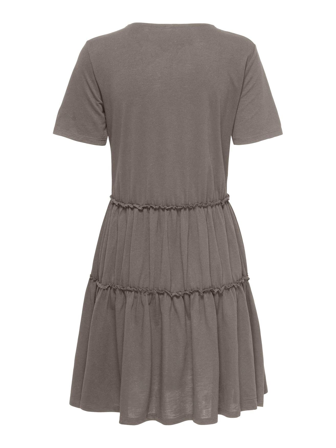 JACQUELINE de YONG Shirtkleid JDYDALILA S/S LAYER DRESS JRS - 15288229  (knielang) 4970 in Taupe