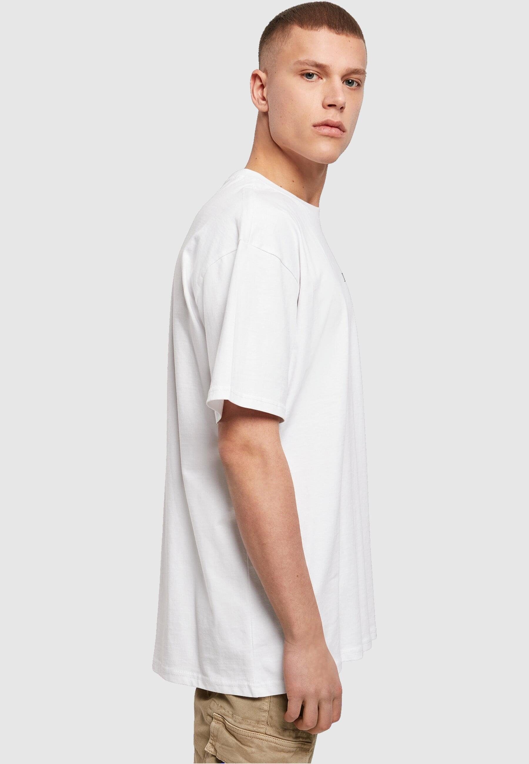 Love white T-Shirt Merchcode Herren Oversized (1-tlg) Heavy Tee