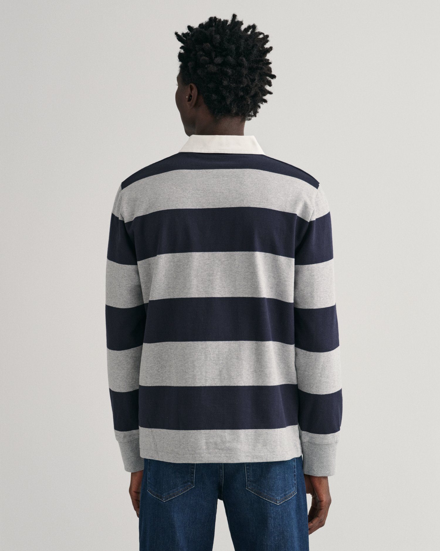 Gant Rugbyshirt REG SHIELD BARSTRIPE HEAVY günstig online kaufen