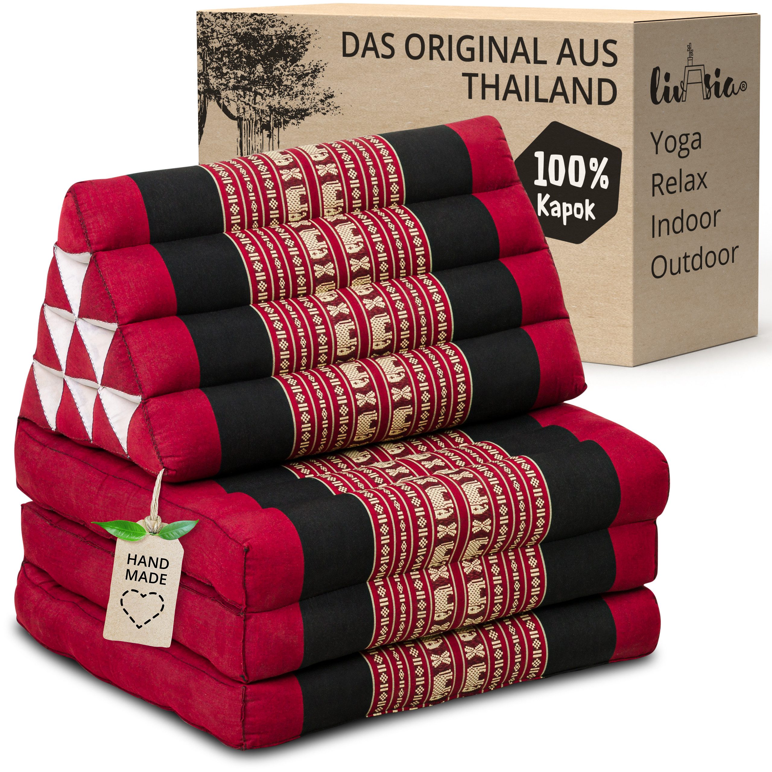 livasia Sitzsack Thaikissen 3 Auflagen (Classic) vegan günstig online kaufen