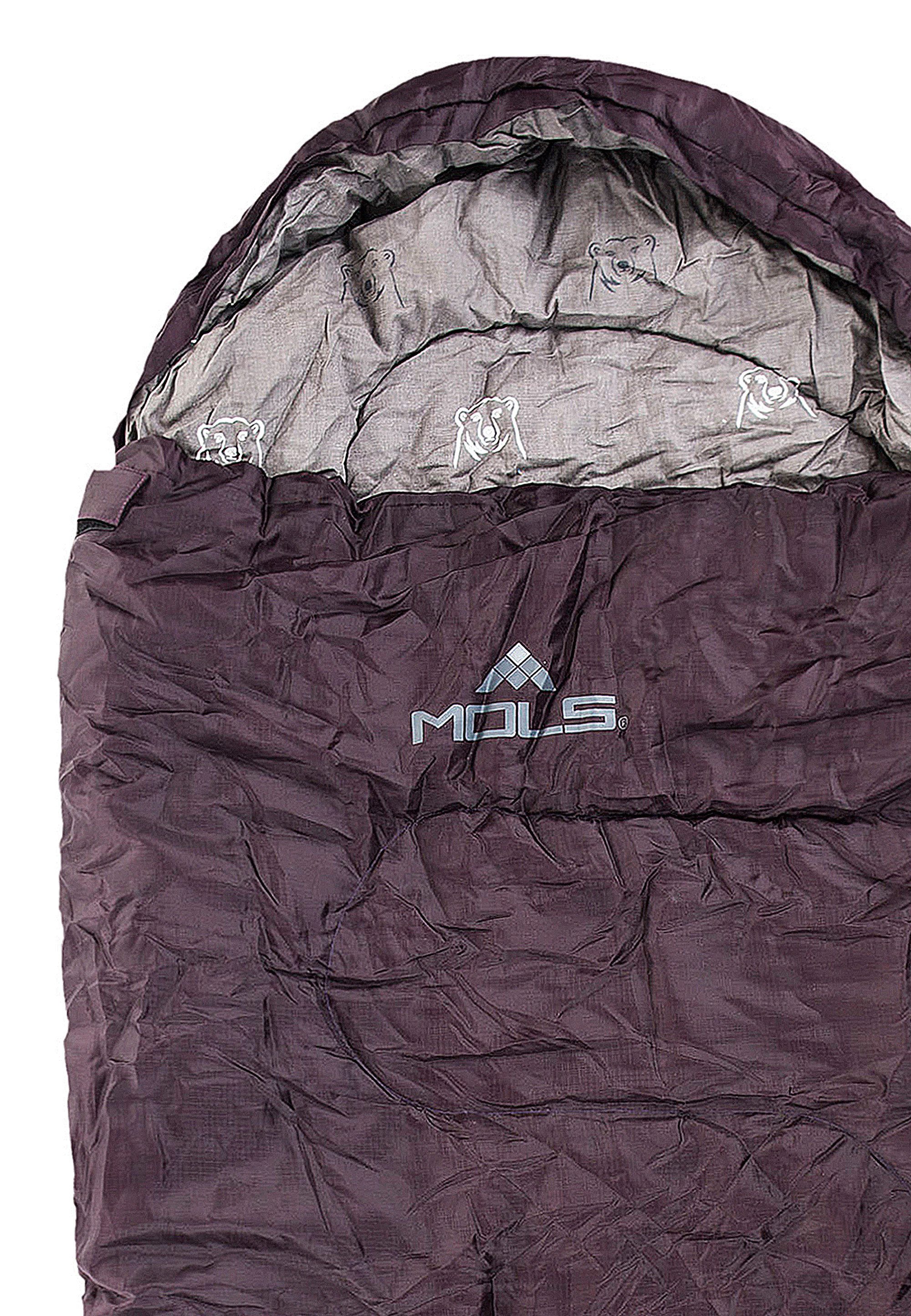 MOLS Trekkingschlafsack Versailles, für niedrige Außentemperaturen günstig online kaufen