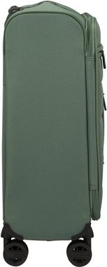 Samsonite Weichgepäck-Trolley Vacay, pistachio green, 55 cm, 4 Rollen, Handgepäck-Koffer Reisegepäck Reisekoffer TSA-Zahlenschloss