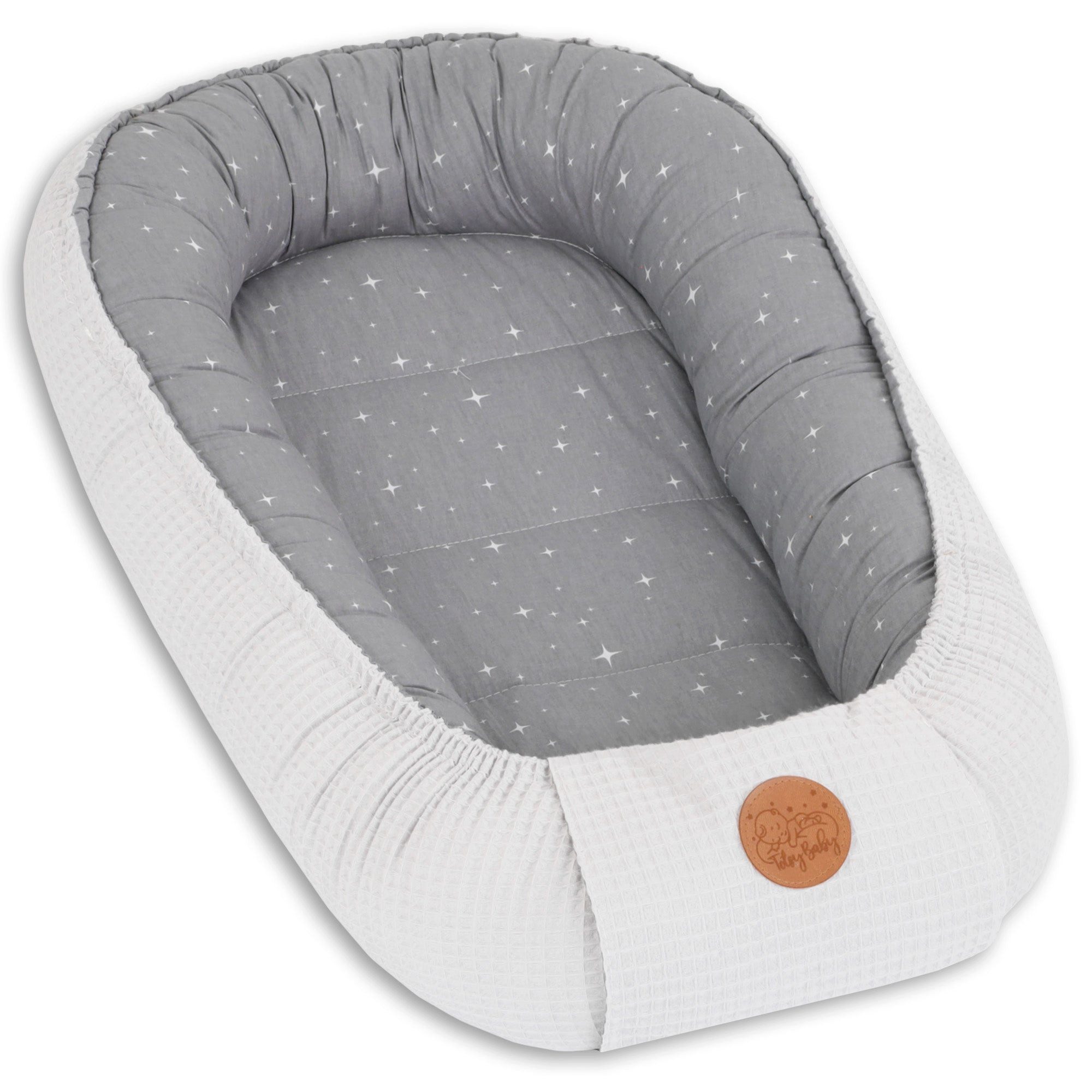 Kuschelnest Babynest Neugeborene Nestchen Baby - 90x50 cm Kokon Handmade