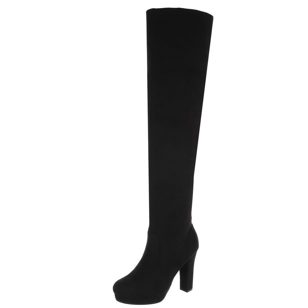 Ital-Design Overknee-Stiefel mit hohem Absatz für Damen eleganter Look Over günstig online kaufen